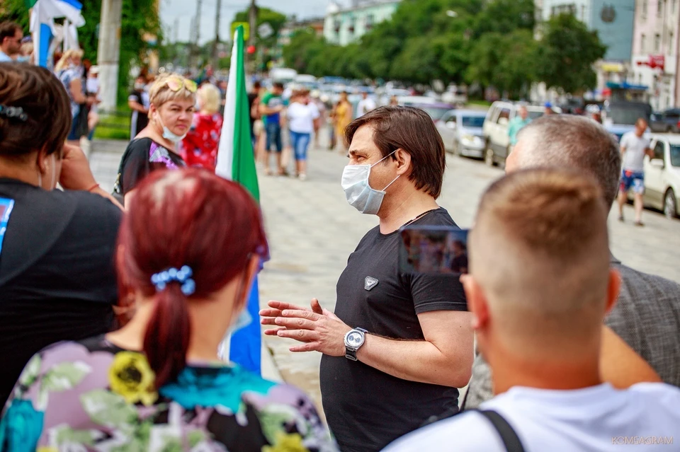 В Комсомольске согласованный митинг в поддержку Сергея Фургала отменили из-за коронавируса