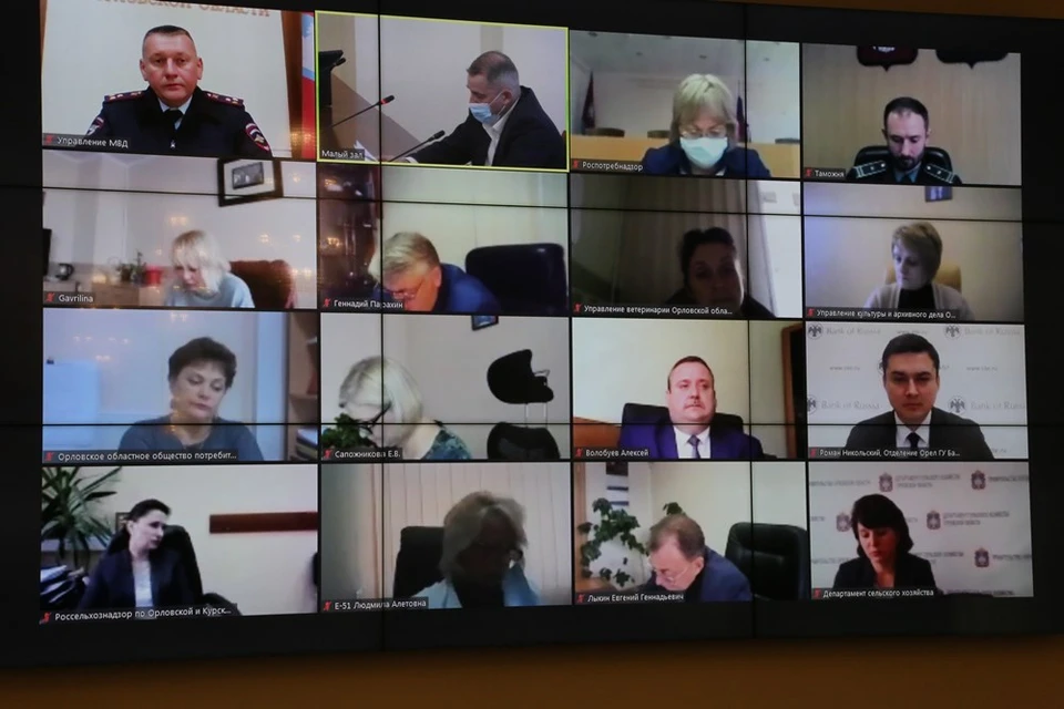 Проблему суррогата обсудили на координационном совете. Фото: пресс-служба губернатора Орловской области