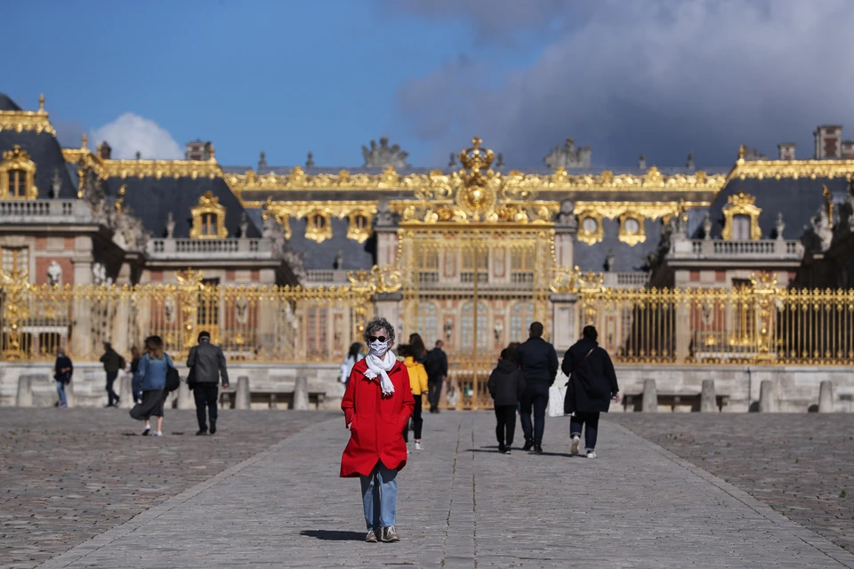 В Версаль перестали пускать туристов в самый пик коронавирусной пандемии.