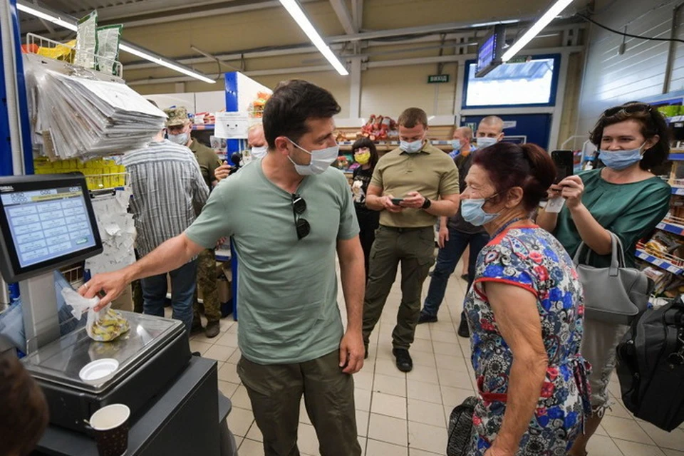 Зеленский в роли шута смотрится гораздо гармоничнее, чем в должности президента. Фото: ОПУ
