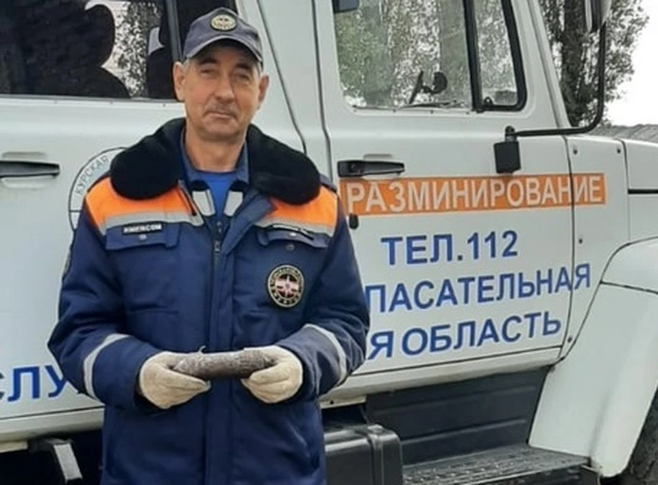 Опасный боеприпас вывезли на полигон для уничтожения