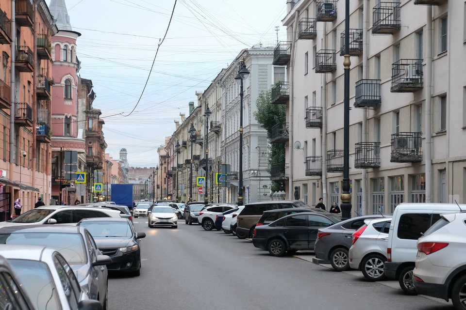 На улице Рубинштейна ввели ограничение на движение автомобилей.