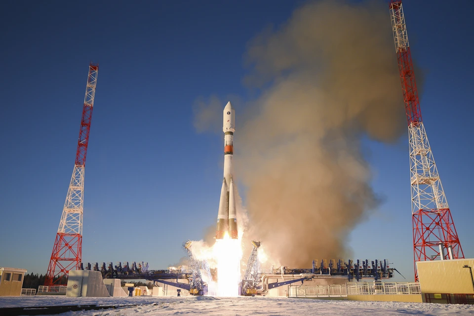 Это пятый пуск ракеты-носителя "Союз-2" с космодрома Плесецк в текущем году
