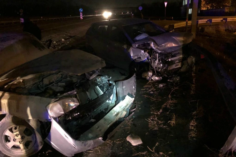Автоледи пострадала в аварии под Ростовом. Фото: ГИБДД по РО