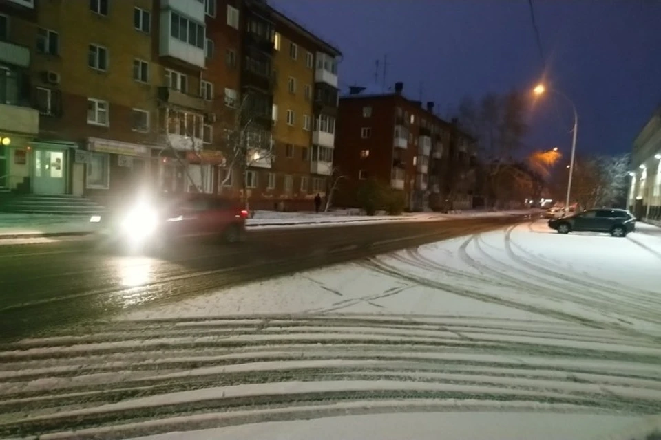 Последний осенний месяц начнется с мокрого снега и гололедицы