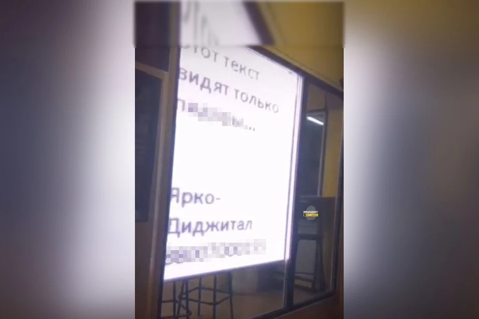 Ее засняли на видео прохожие, позже кадры ролика попали в сеть. Фото: "Инцидент Новосибирск"