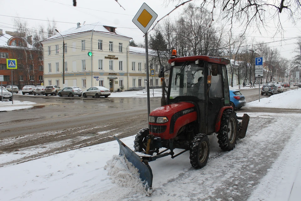 На уборку снега потратят 2,8 млн рублей Фото: администрация Твери