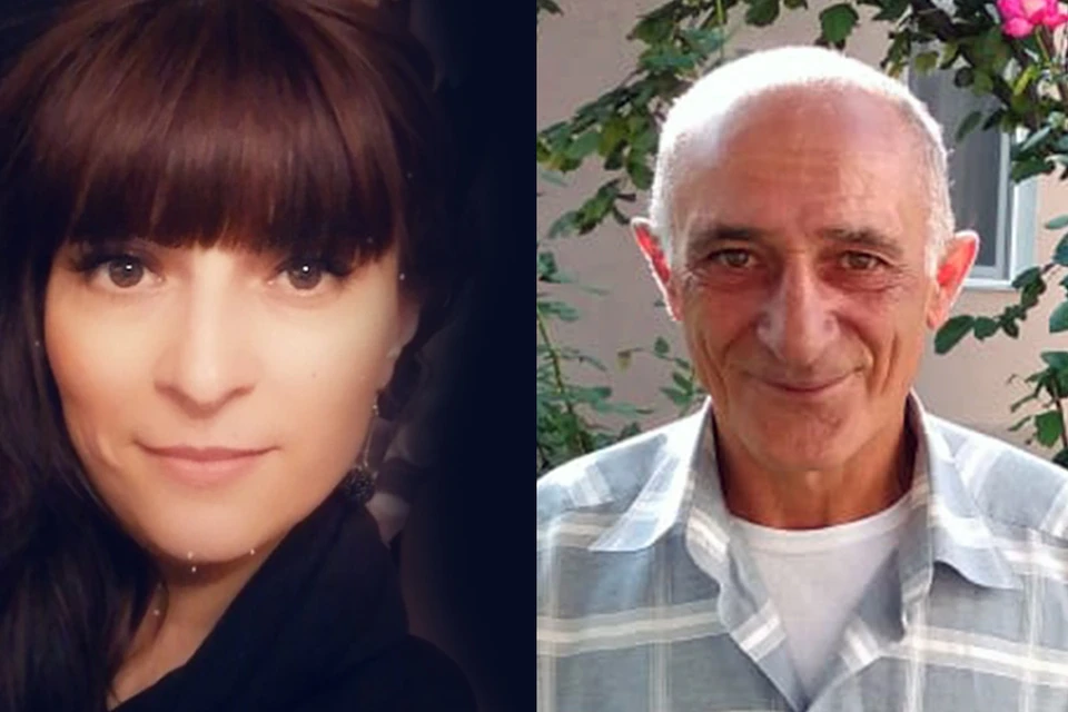 Регина и ее родной отец Ношреван