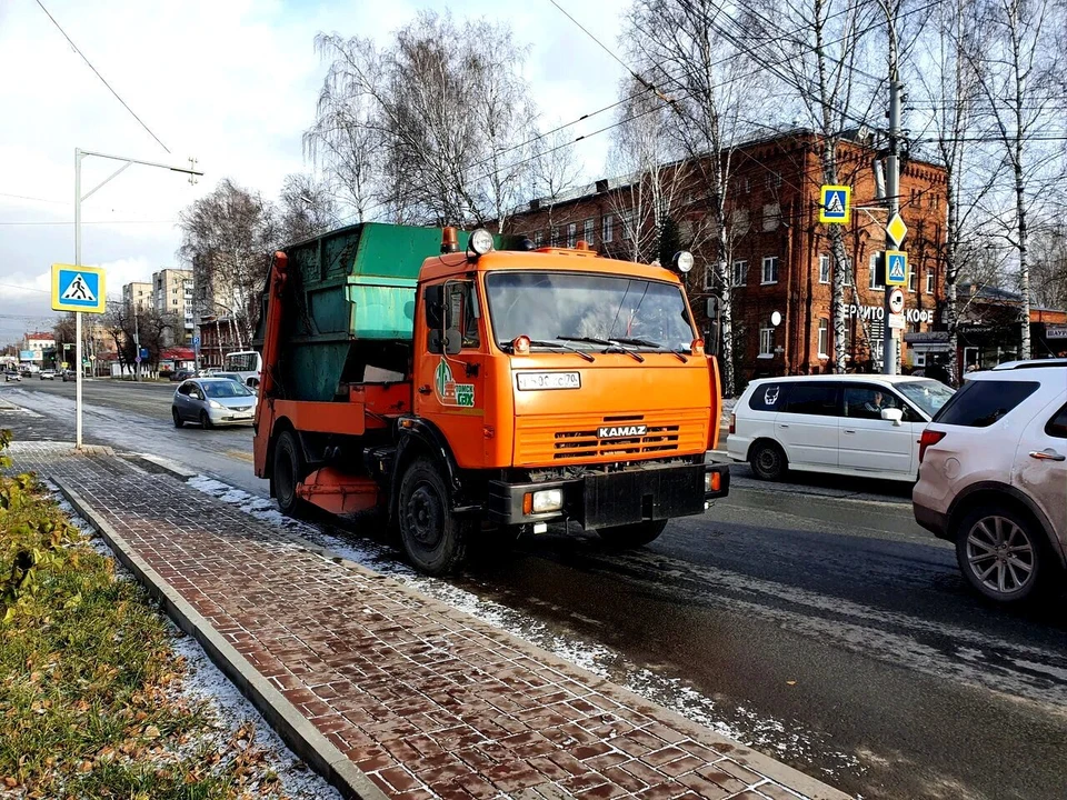 Томские коммунальщики ожидают мокрый снег и похолодание