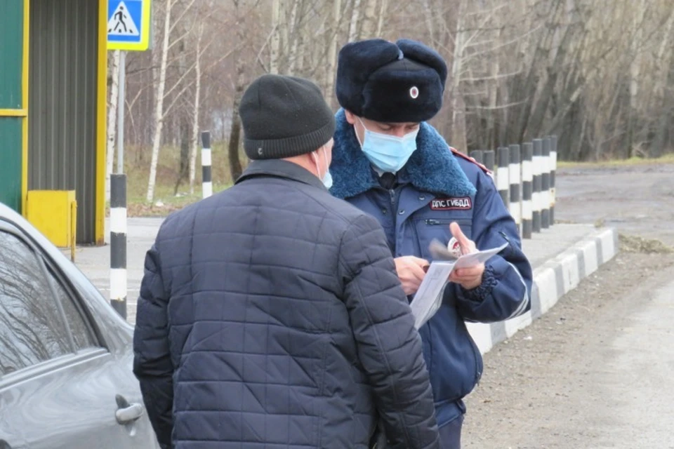 По дороге в Шерегеш выставят патрули. ФОТО: отдел пропаганды областной Госавтоинспекции