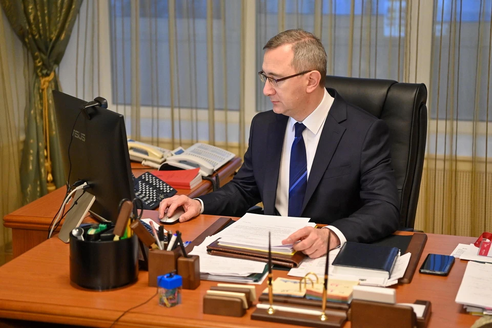 Губернатор Владислав Шапша распорядился усилить работу по проектам в сфере здравоохранения. Фото: пресс-служба правительства Калужской области.