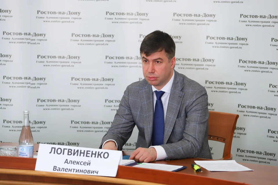 Глава администрации Ростова-на-Дону Алексей Логвиненко. Фото: администрация города.