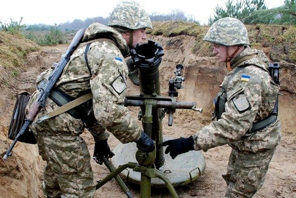 ВСУ выпустили 26 боеприпасов. Фото: штаб ООС