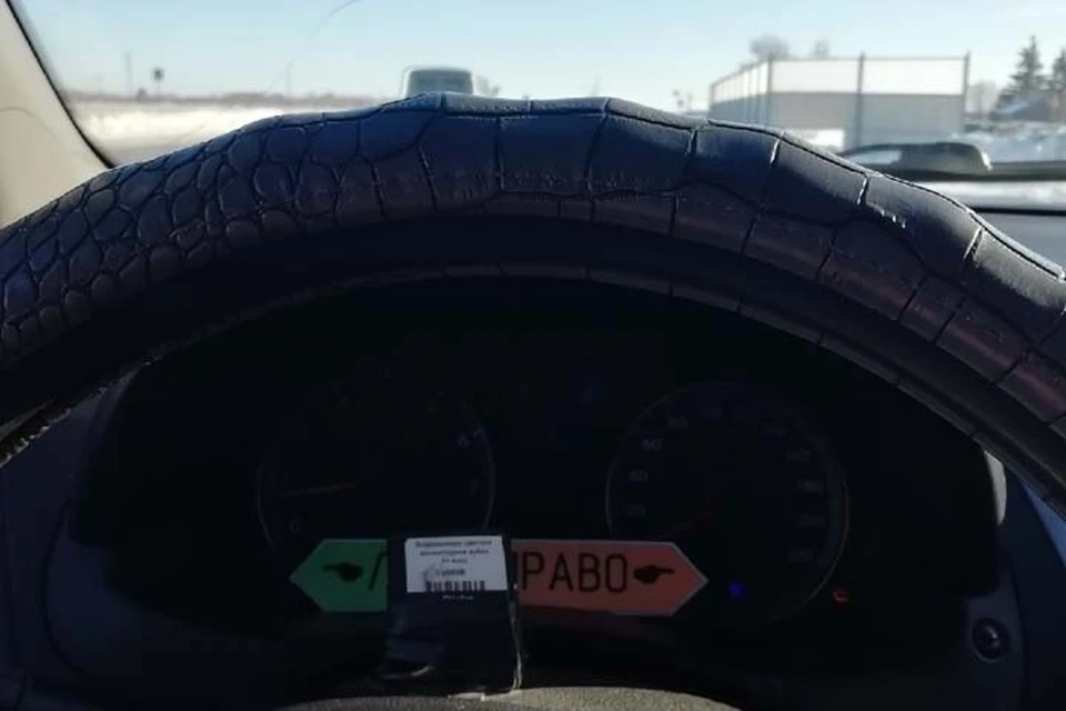Водитель сбежал с места аварии