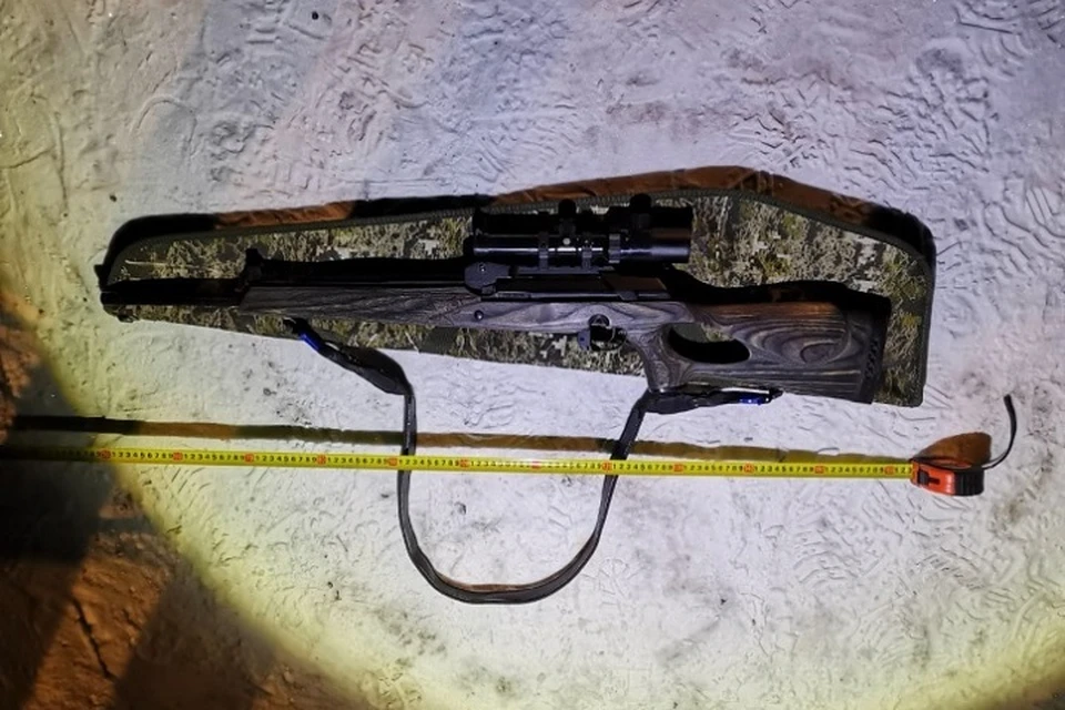 Следователи изъяли винтовку «Вепрь 308». Фото: СУ СКР по Свердловской области