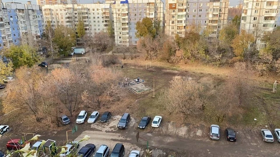 Тот самый двор, из-за которого разгорелся конфликт. Фото: предоставлено "Комсомолке"