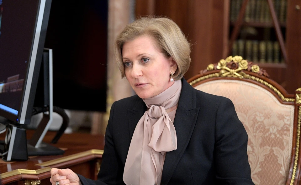 Анна Попова заявила о замедлении роста случаев COVID-19 в России