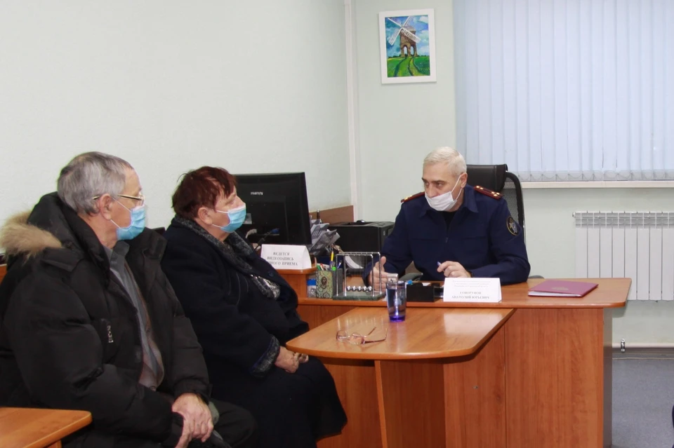 Анатолий Говорунов встретился с родителями погибшего мужчины