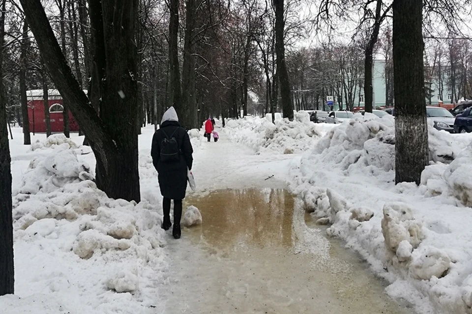 В Орле ожидаются снегопады и оттепель