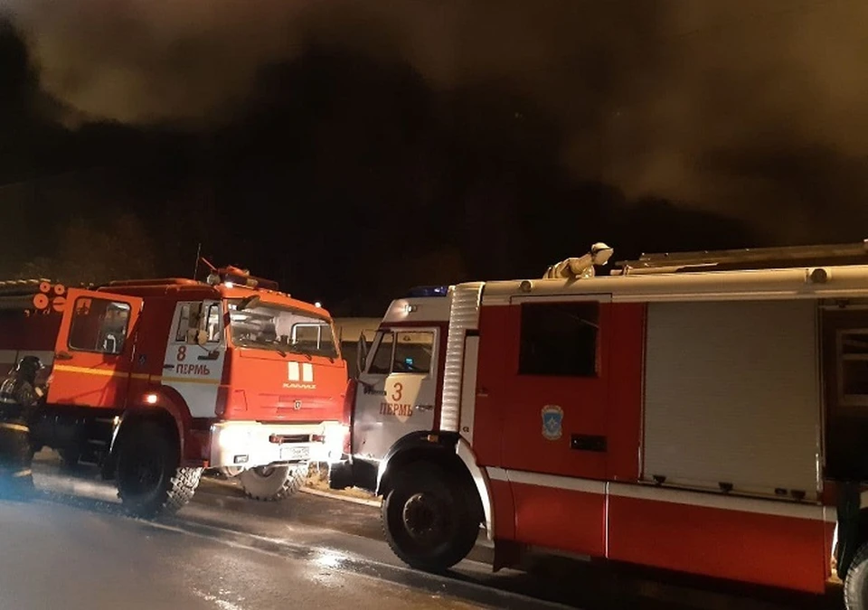 Пожар случился на улице Одоевского.