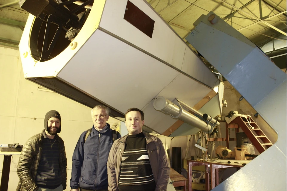 Команда ученых трудится над восстановлением телескопа уже больше 2 лет. Фото: из архива Сергея Назарова