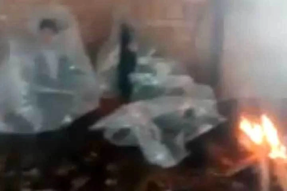 Фото: скриншот видеоролика, который сняли местные жители