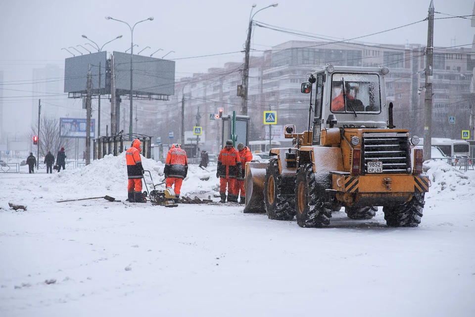В Самаре за ночь из города вывезли 6,5 тыс. тонн снега