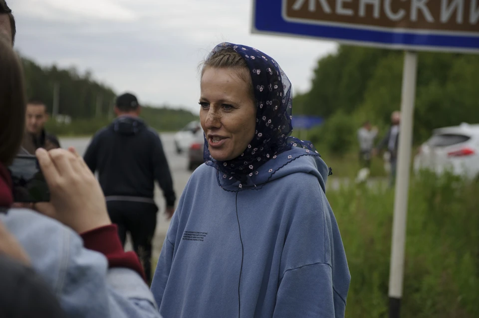 Летом Ксения Собчак приезжала в монастырь для съемок фильма.