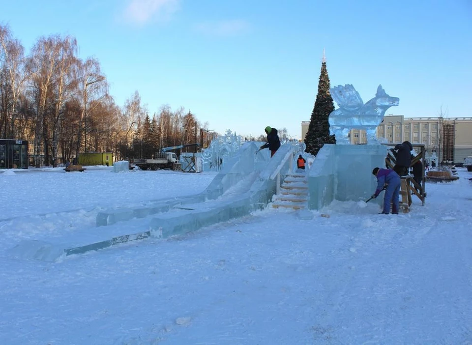 Горка для особенных детей впервые появится на Центральное площади Ижевска