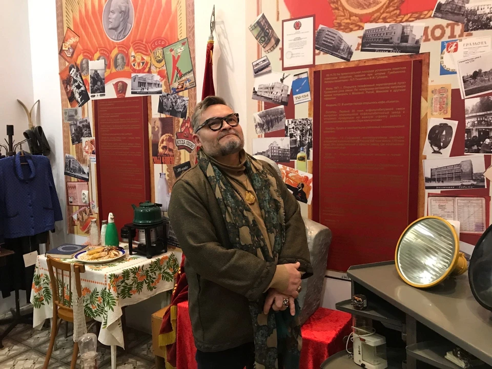 Александр Васильев остался под большим впечатлением, побывав в музее Гусева.