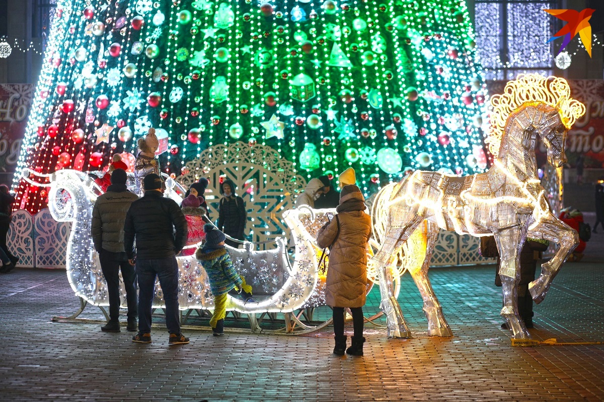 Большие гуляния планируются ночью с 31 декабря на 1 января.