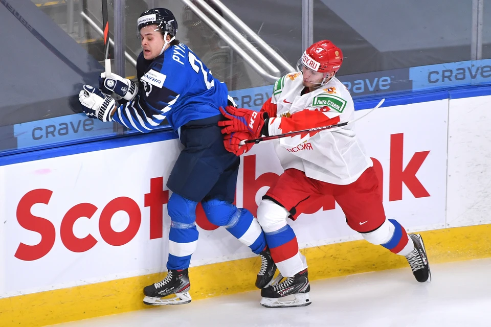 Россия проиграла Финляндии 1:4 в матче за "бронзу" МЧМ-2021.
