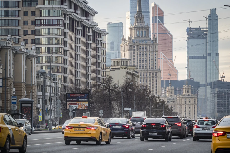 Москву заняла первое место по пробкам на дорогах в мире.