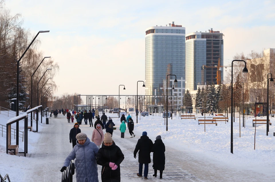 Погода в Ижевске на 18 января: переменная облачность, без осадков