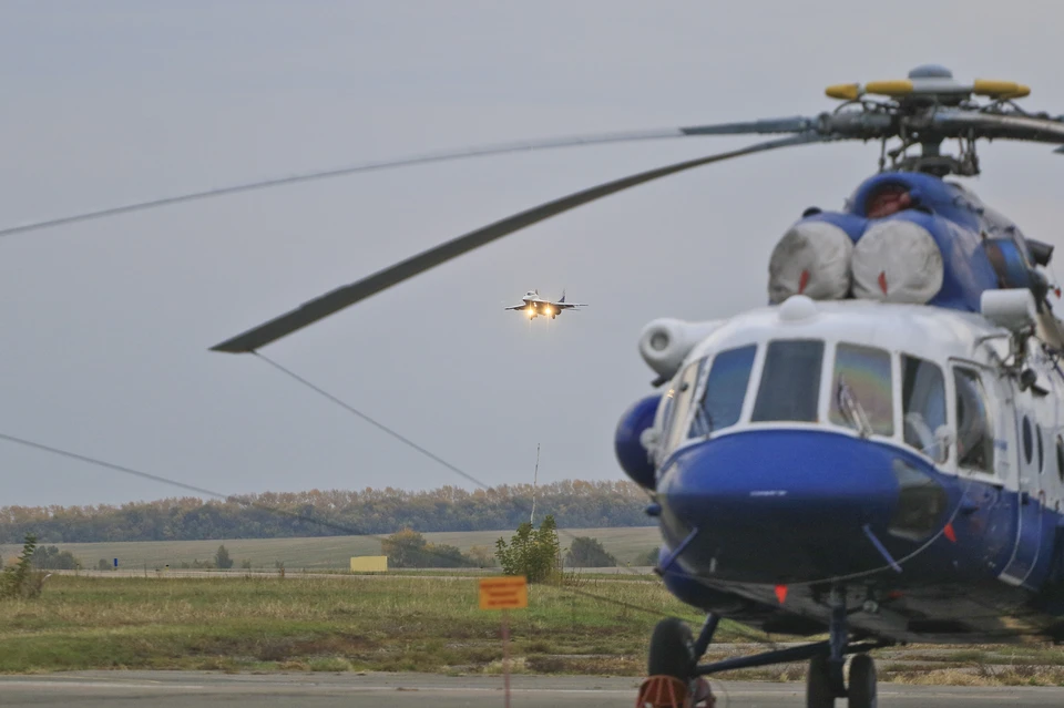 Доставлять пациентов будут вертолеты Ми-8