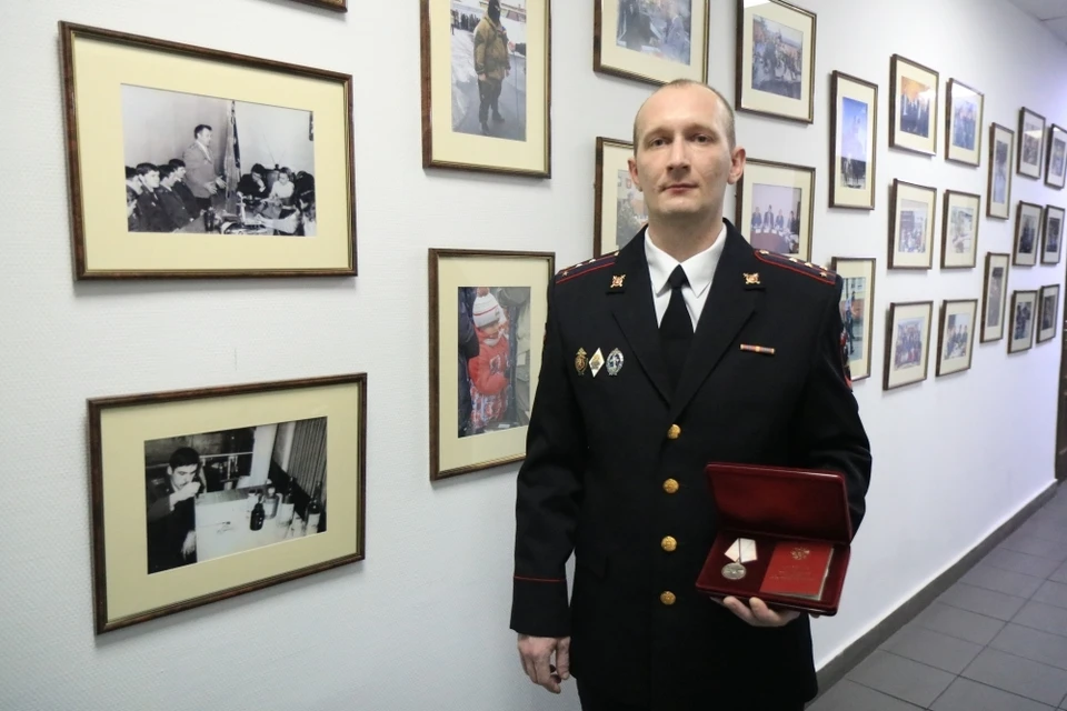Капитан полиции Денис Воронин