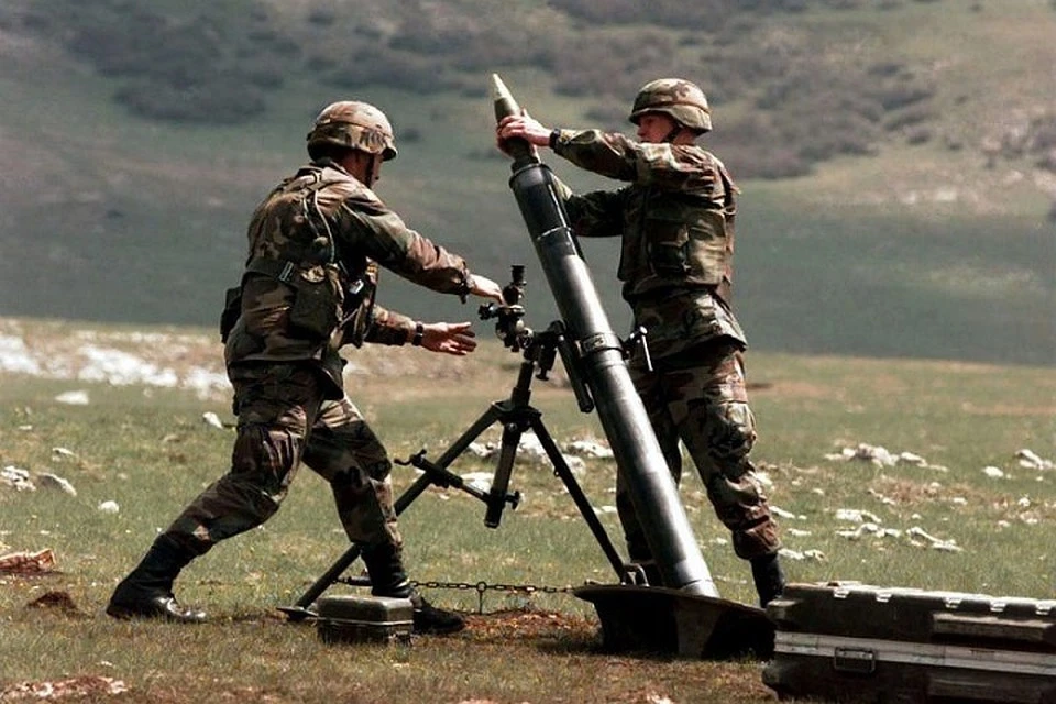 Украинские боевики обстреляли Горловку. Фото: штаб ООС