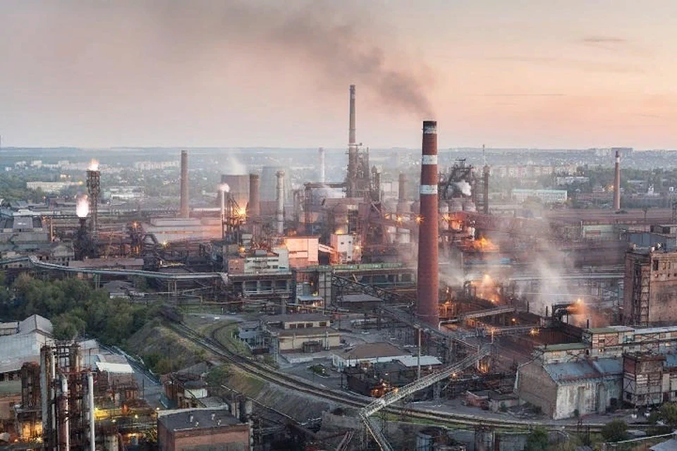 Металлургический завод в Енакиево. Фото: press-cenrt.com