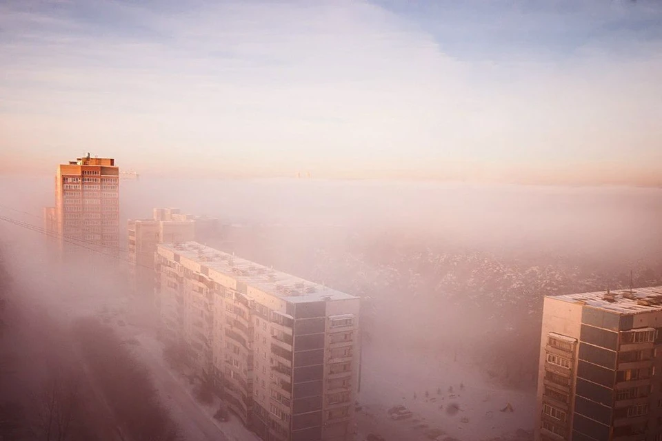 В Новосибирске будет морозно и туманно.