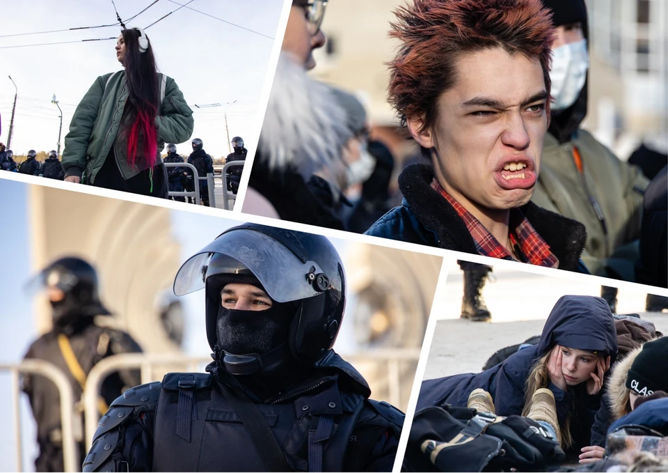 На незаконный митинг пришли полторы тысячи человек.
