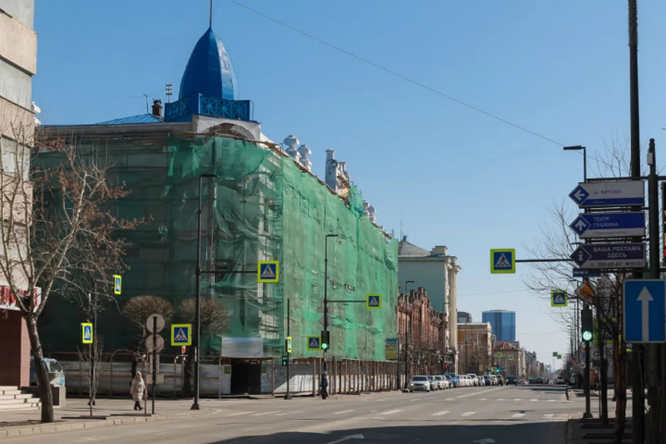 Главгосэкспертиза выдала разрешение на реставрацию дома купца Гадалова в Красноярске