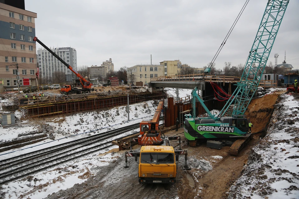 Так сейчас выглядит мост у "Работницы".