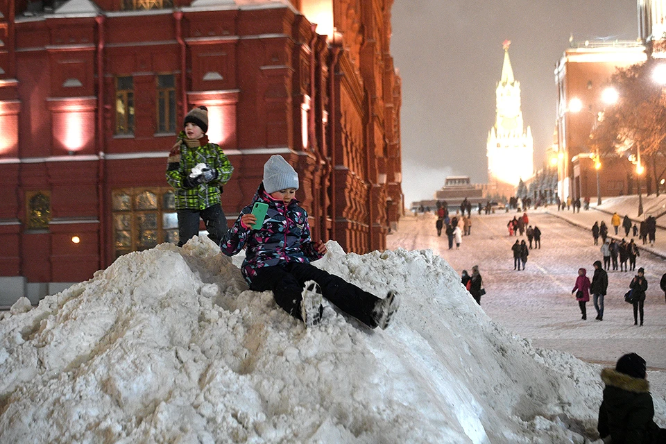 В Москве опять вырастут сугробы.