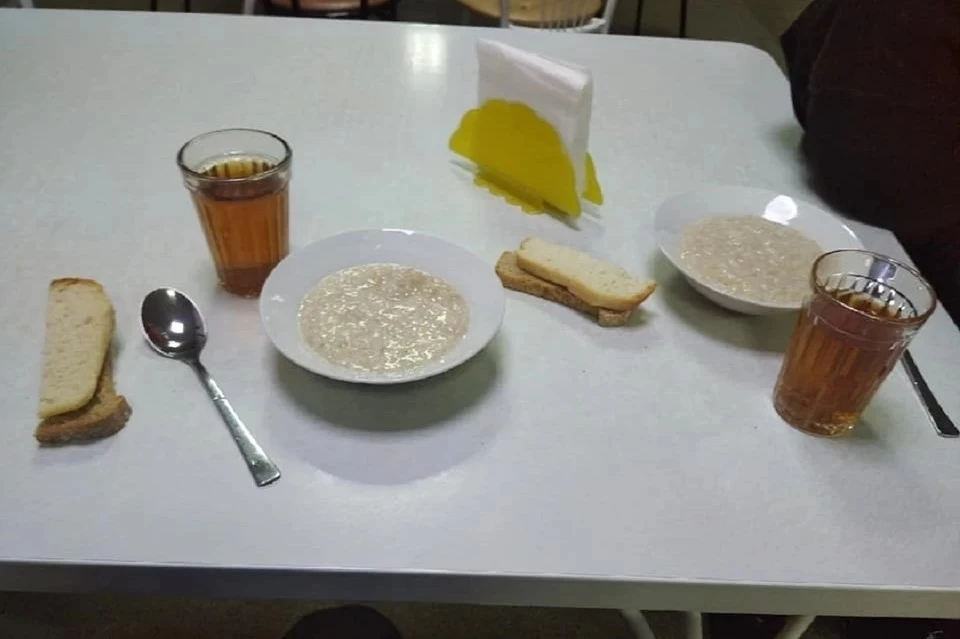 Вот так выглядит рацион питания спортсменов из Читы. Фото: https://www.facebook.com/profile.php?id=100010867306531