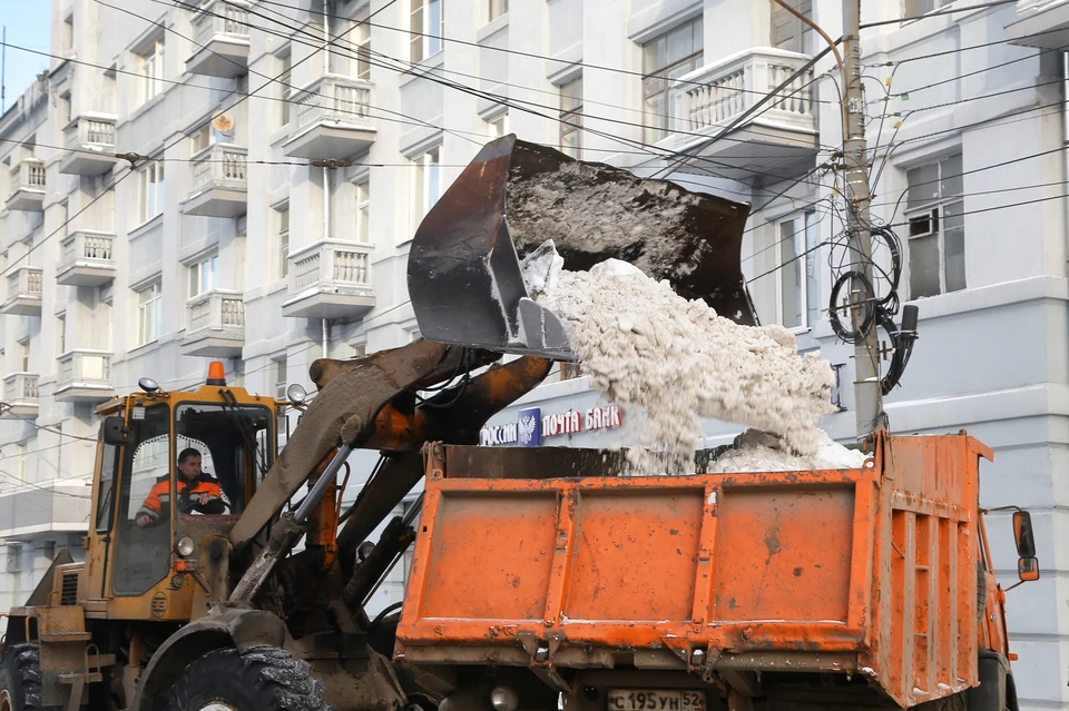 Свыше 60 тысяч кубометров снега вывезли из Канавина в прошедшем январе