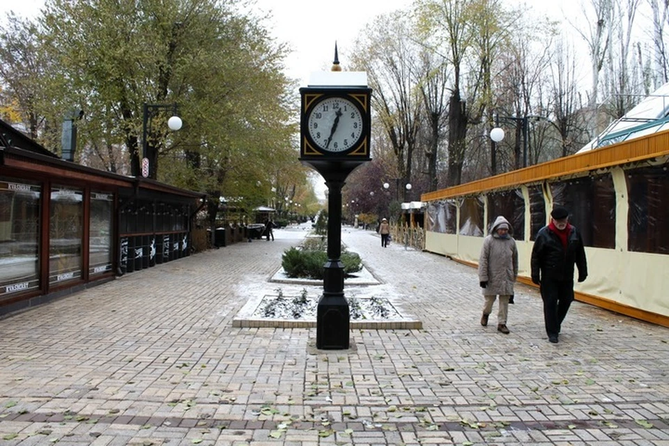 В Донецке будет ветрено и морозно