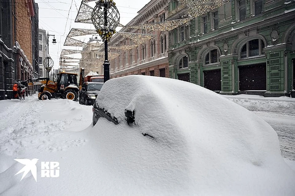 Для уборки снега в Москв перекроют несколько улиц