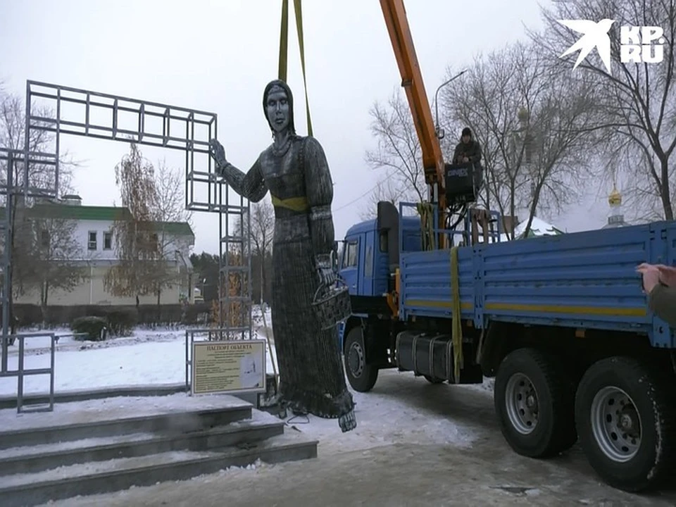 Новый владелец установит Аленку в будущем парке скульптур возле Сити-парка "Град" в Воронеже