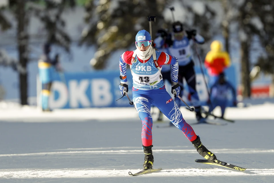 Биатлон Чемпионат мира индивидуальная гонка