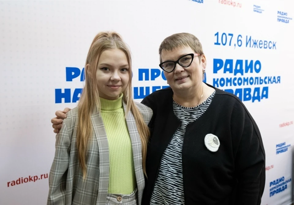 Елизавета Перминова и ее мама Ольга